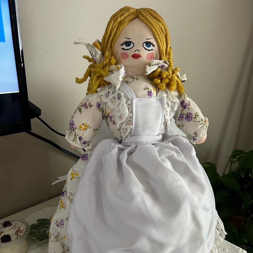 Vtg Topsy Turvy 2 in 1 16” Goldilocks & Bears doll